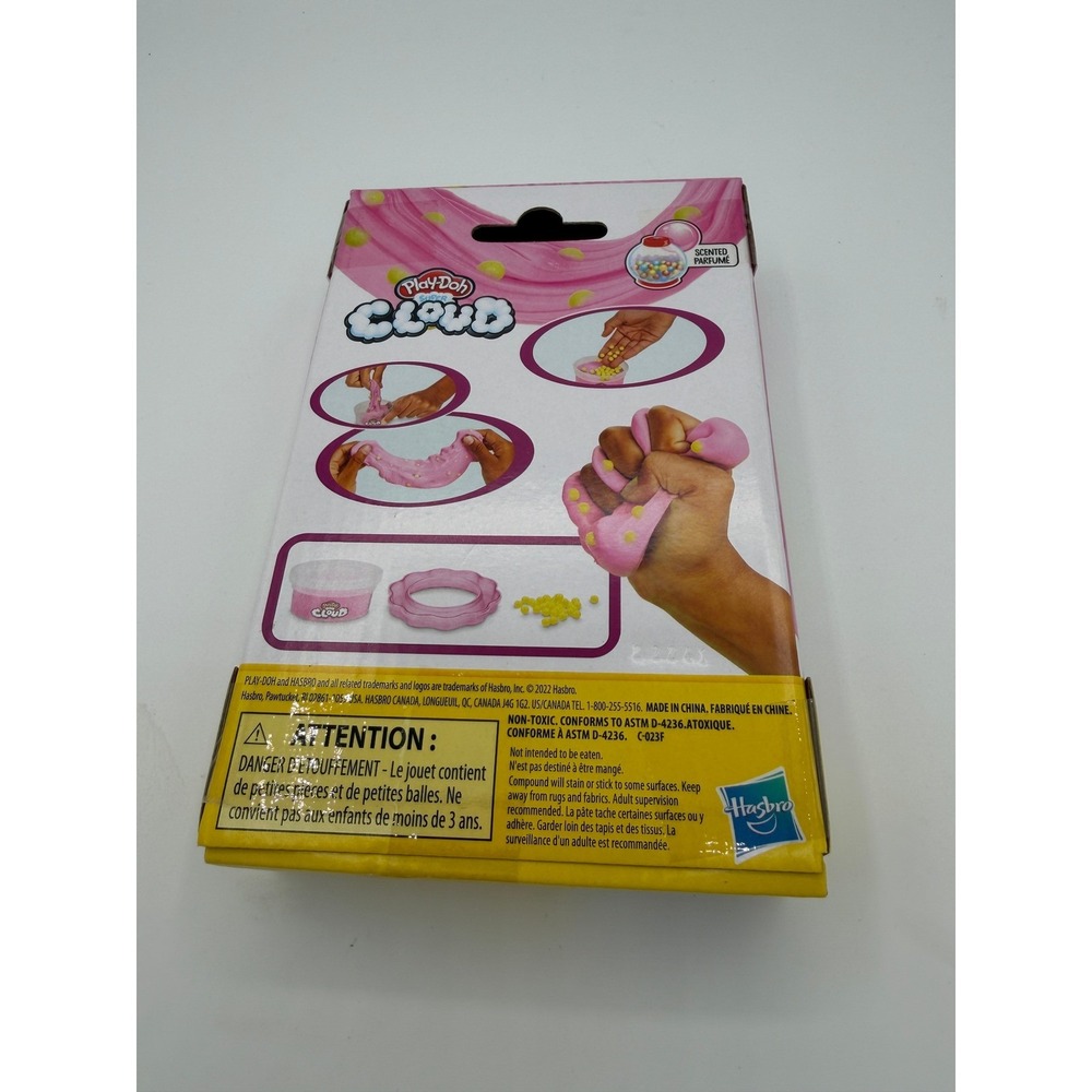 Play-Doh‎ Slime Super Cloud Bubbly Beads Scented Pink Slime Compound Hasbro - Picture 3 of 4